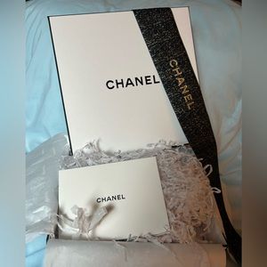 Chanel Couture Black and White Gift Box